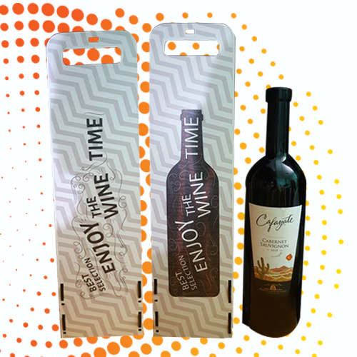 caja de vino mdf